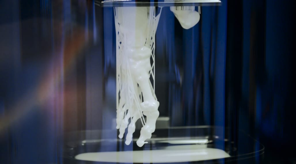 3D printed foot